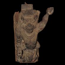 Garuda en bois sculpté, Népal